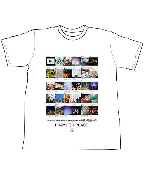 「70th PEACE T-SHIRT」を0円で販売