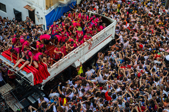 トマティーナ（スペイン）（c）Getty Images
