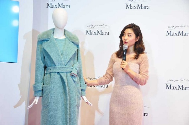 石原さとみ／「MaxMara」青山店リニューアルオープン記念イベント