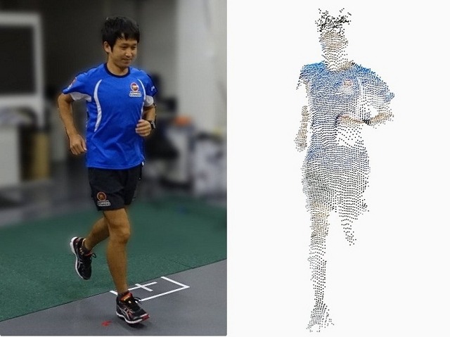3Dスポーツ動作解析システム「ランニングゲート」…通り抜けるだけで身体の動きをデータ化