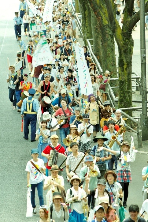 おとまちが企画協力する市民音楽祭「渋谷ズンチャカ！」の模様