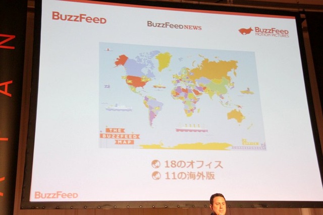 グローバルに展開するBuzzFeed