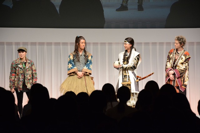 au学生限定イベント「桃ちゃん、浦ちゃん、鬼ちゃんと豆まきNIGHT」【写真：鶴見菜美子】