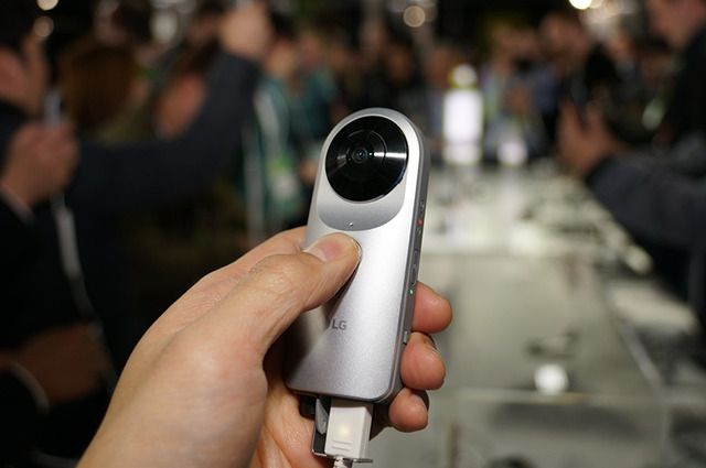 LG　Friendsファミリーの360度全天球カメラ「LG 360 Cam」