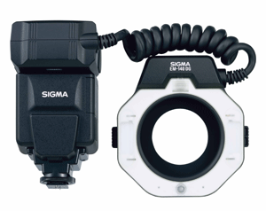 シグマ、各社デジタル一眼レフカメラ対応のマクロ用フラッシュ