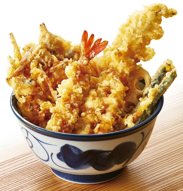 同時期に販売されるあさり穴子天丼