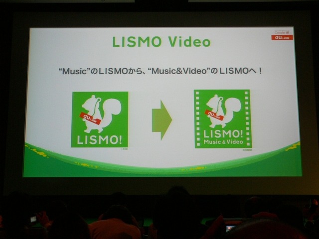LismoはVideo対応でロゴも変更