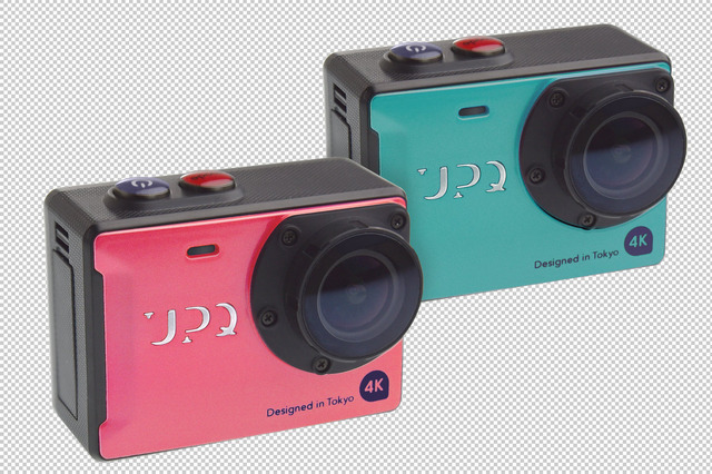 4K動画撮影、10mの本体防水に対応したアクションスポーツカメラ「Q-camera WPX2」