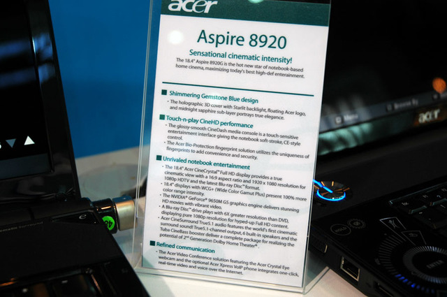 「Aspire 8920」