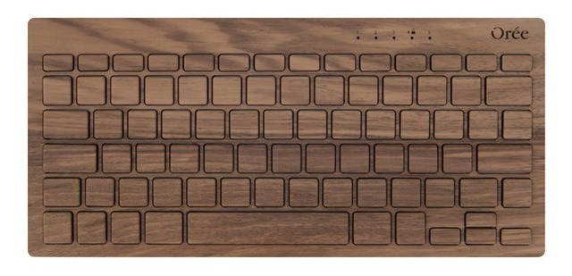 オーダーメイドで自分仕様に！ オシャレな木製Bluetoothキーボード「Board 2」