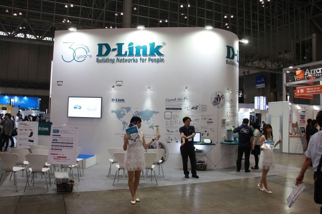 D-Linkブース