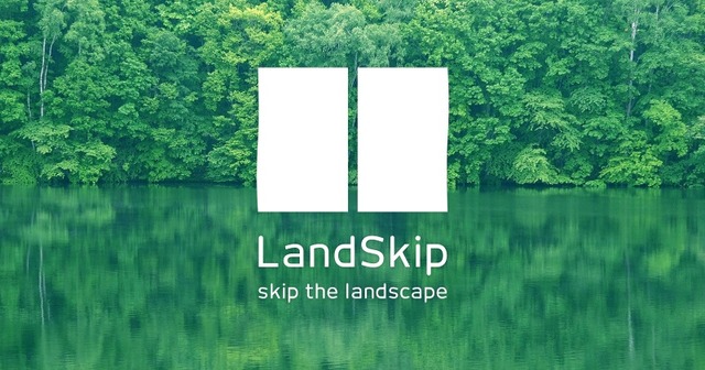 「LandSkip」ロゴ