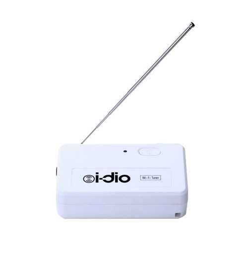 「i-dio」放送をWi-Fiに変換するチューナー