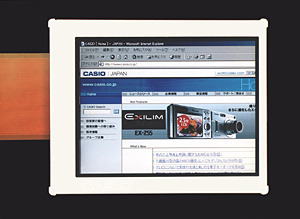　カシオ計算機は21日、アモルファスシリコンTFT採用の2.2インチVGA液晶ディスプレイを開発したと発表した。
