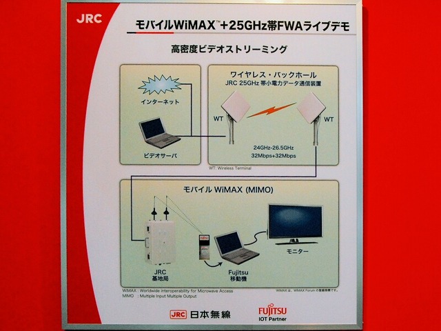 　ケーブルテレビに関する総合イベント「ケーブルテレビ ショー2008」が東京ビッグサイトにて開催している。展示会ではWiMAXに関する製品が多く見られた。