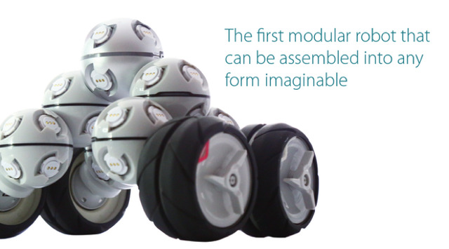 用途は無限大！組み立て可能なモジュラー型ロボット「CellRobot」