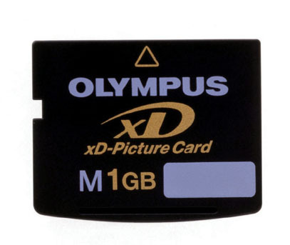 1GバイトのxDピクチャーカード「M1GB」