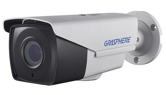 屋外バレットカメラ「GJ-FH16DUVF-IRZ」。カメラシリーズは3機種ともに赤外線IR、低照度カラー撮影機能、電動バリフォーカルレンズ、逆光補正機能を搭載。屋外用2機種は防水規格IP66対応（画像はプレスリリースより）
