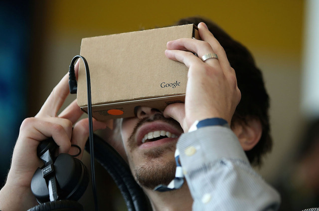 「Google Cardboard」（C）Getty Images