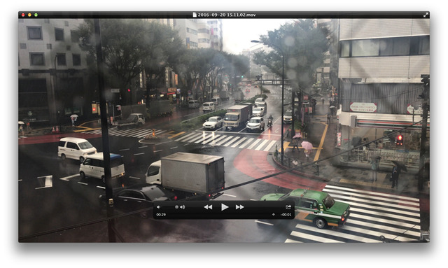 iPhone 7 Plusで撮影した4K動画の画面をキャプチャー