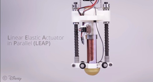 ディズニーの研究部門がティガーのようにホッピングする一本足ロボットを開発