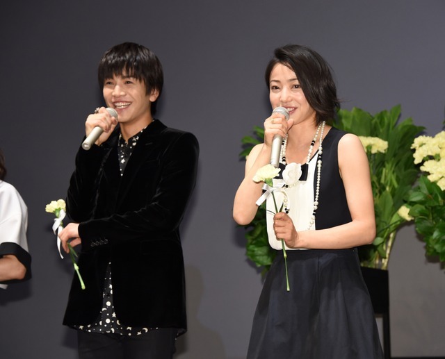 岩田剛典、菅野美穂／ドラマ「砂の塔～知りすぎた隣人」特別試写会＆舞台挨拶