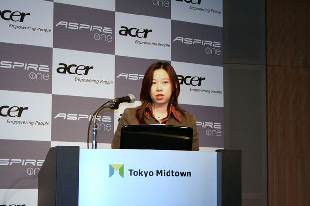 Acer Inc, Mobile Computing BUマネージャーのトリーシャ・パン氏