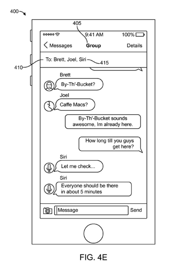 Apple、ユーザー間のiMessageでのやり取りにSiriを介入させる特許を取得