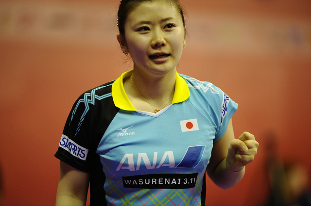 福原愛選手(c)gettyimages