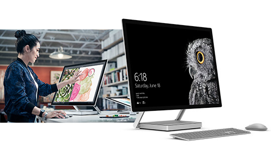 マイクロソフト、高性能デスクトップPC「Surface Studio」を6月15日に日本で発売