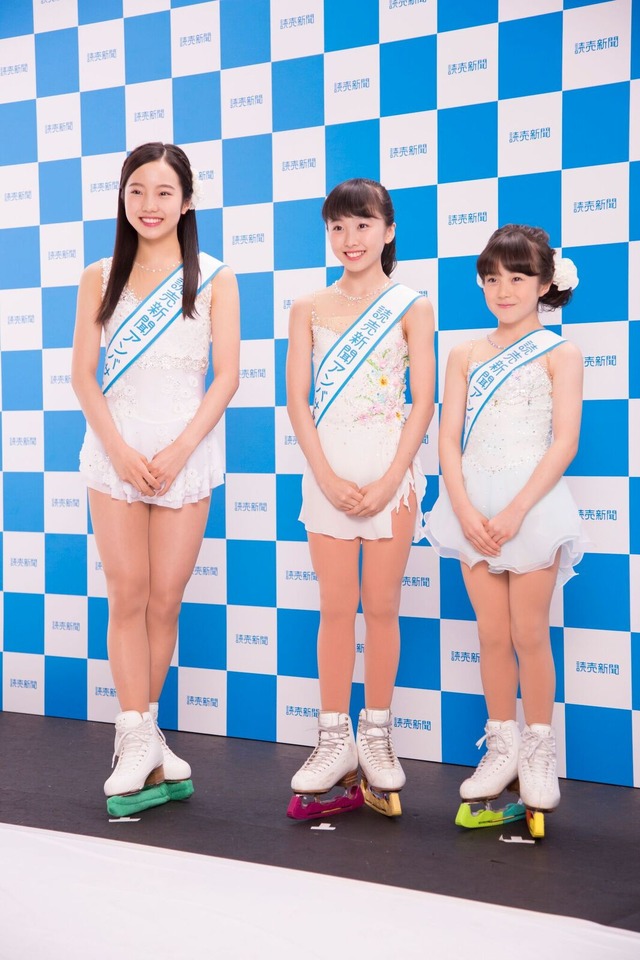 フィギュアの本田3姉妹が初共演！CMでスケート姿を披露