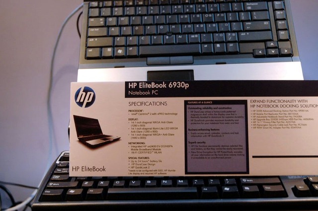 「HP EliteBook 6930p」スペック