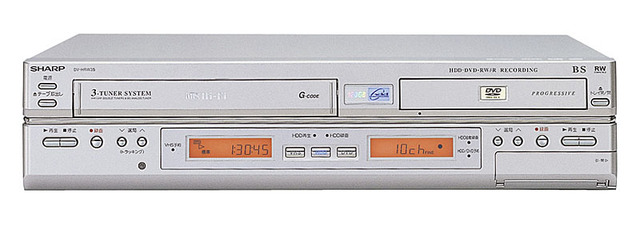 トリプルチューナー内蔵のDV-HRW35。VHS＆HDD＆DVD搭載の3 in 1レコーダー