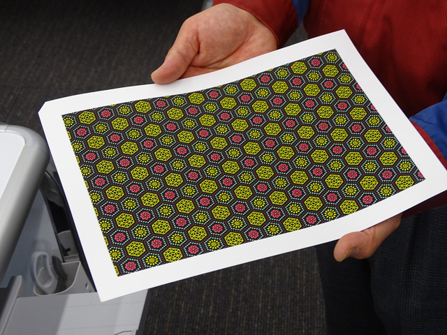 凹凸感が楽しい 新しい印刷技術 カシオの 2 5d プリンタを体験してきた 13枚目の写真 画像 Rbb Today