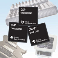 浮動小数点汎用プロセッサ「TMS320 C6745」DSPおよび「TMS320 C6747」DSPと、浮動小数点アプリケーション・プロセッサ「OMAP-L137」