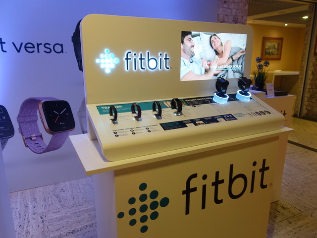 fitbitの展示