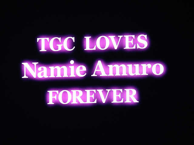「TGC LOVES Namie Amuro FOREVER STAGE supported by H＆M」【写真：竹内みちまろ】