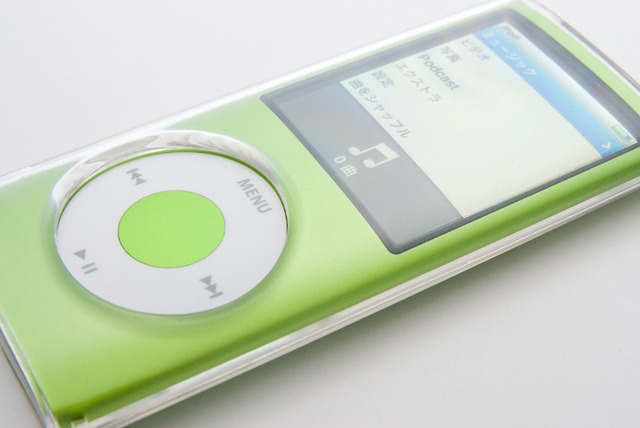 Crystal Shell for iPod nano（4th）の収納イメージ
