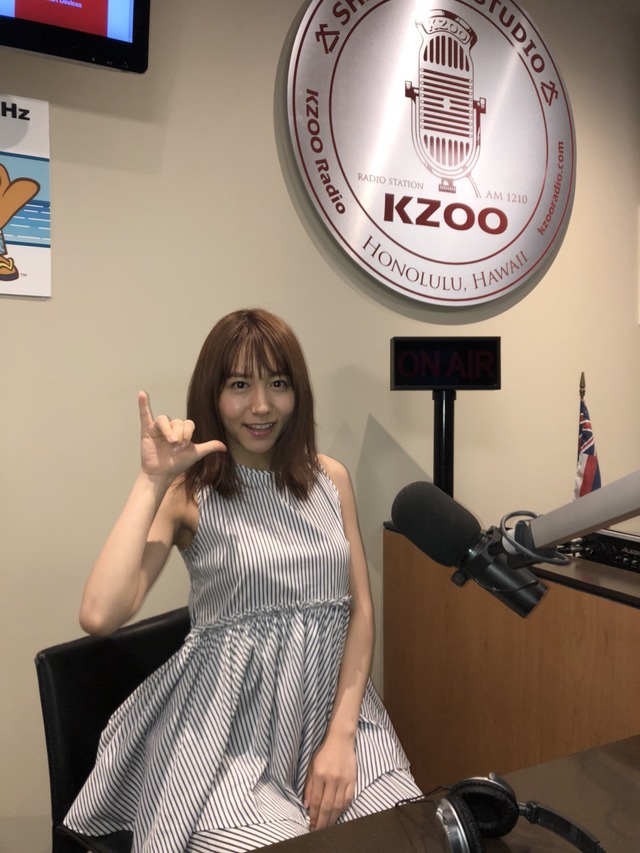 SKE48大場美奈、ハワイのラジオ番組に生出演！1st写真集の発売を生発表