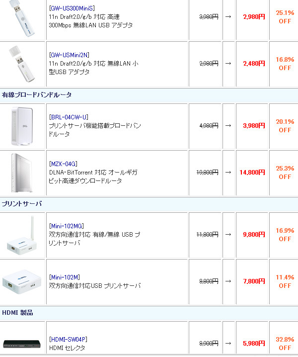 新価格（税込）