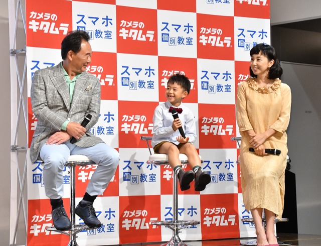 東尾修、石田理汰郎、東尾理子【写真：竹内みちまろ】