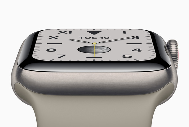 画面の常時オンが可能に！「Apple Watch Series 5」登場