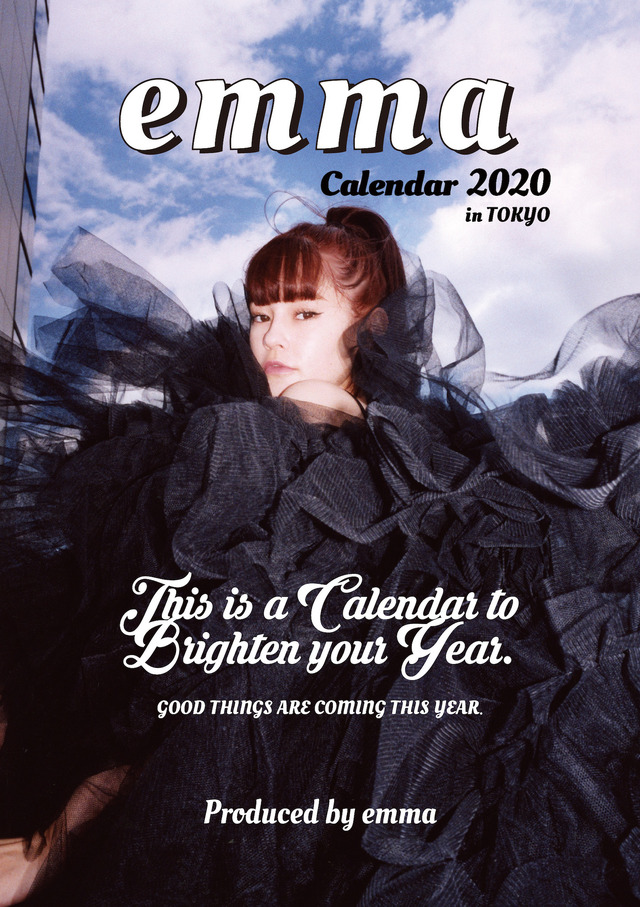 emma、“TOKYO”テーマに自らプロデュース！2020年カレンダーが発売