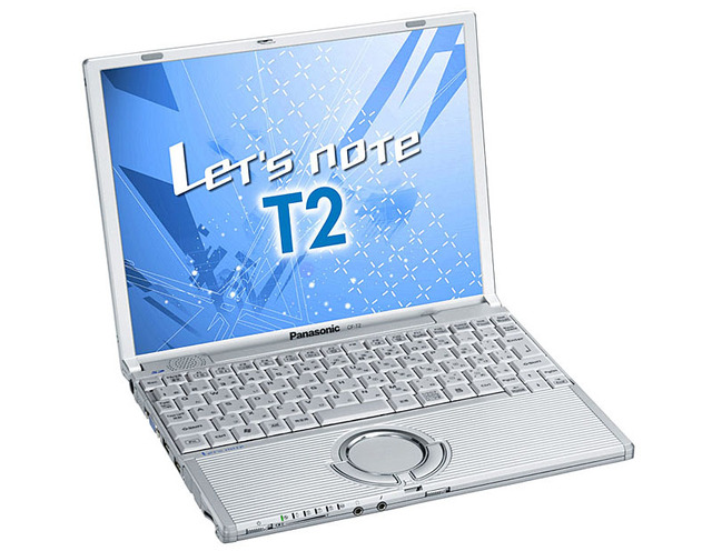 12.1型XGA液晶搭載のLet'snote T2F