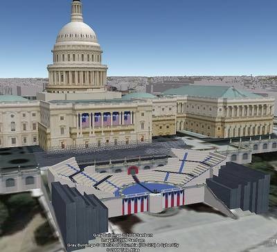 連邦議事堂の3DモデルはGoogle Earthで利用可能