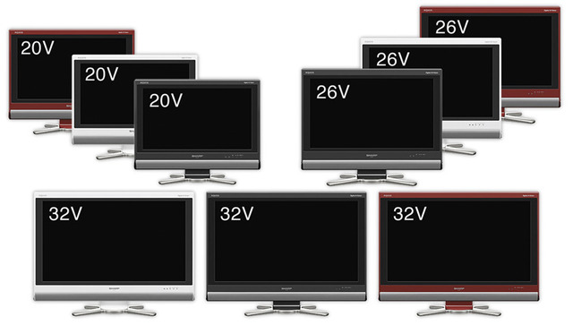液晶テレビ「AQUOS」Dシリーズ