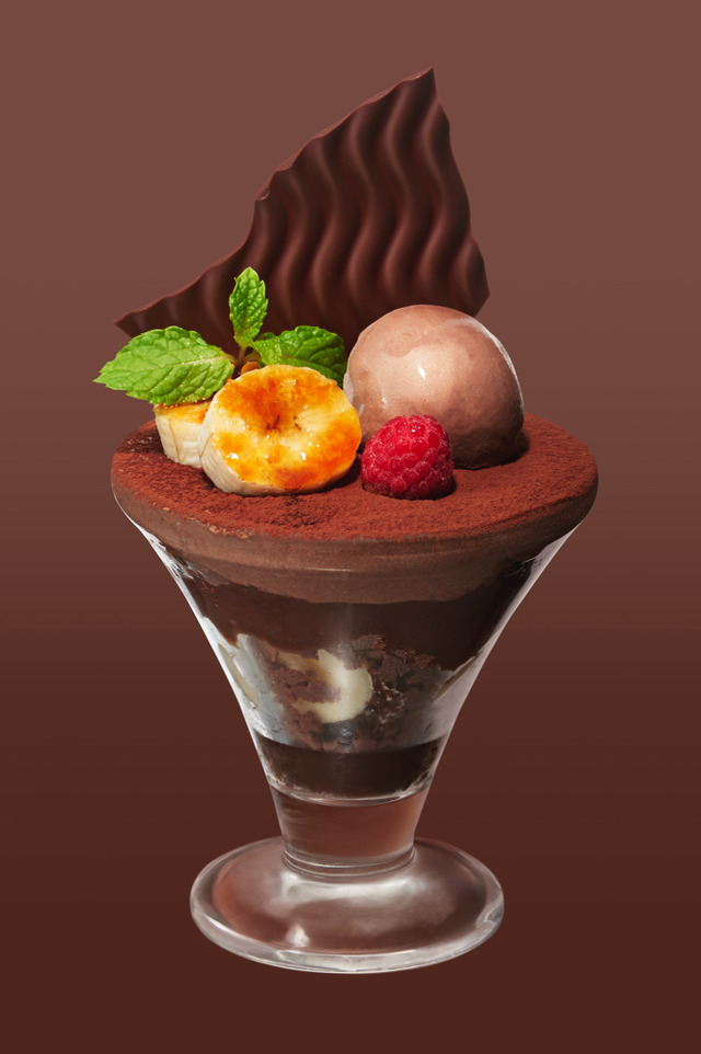 「GODIVA チョコレートミニパルフェ」（599円）