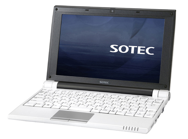 「SOTEC DC101WP」（クリスタルホワイト）正面