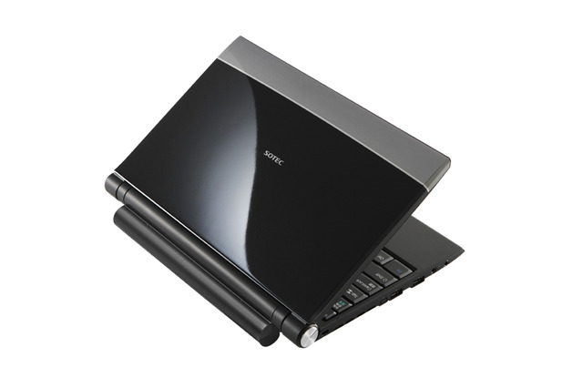 「SOTEC DC101BP」（リッチブラック）背面