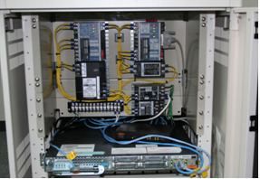 IPによる照明制御や空調制御を可能にするBX-Officeを設置